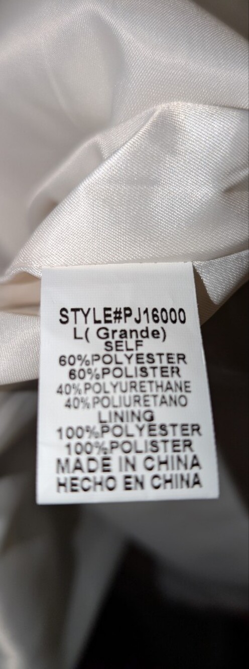 Papermoon - EUC - Cream Faux Leather Shacket - Picture 8 of 8